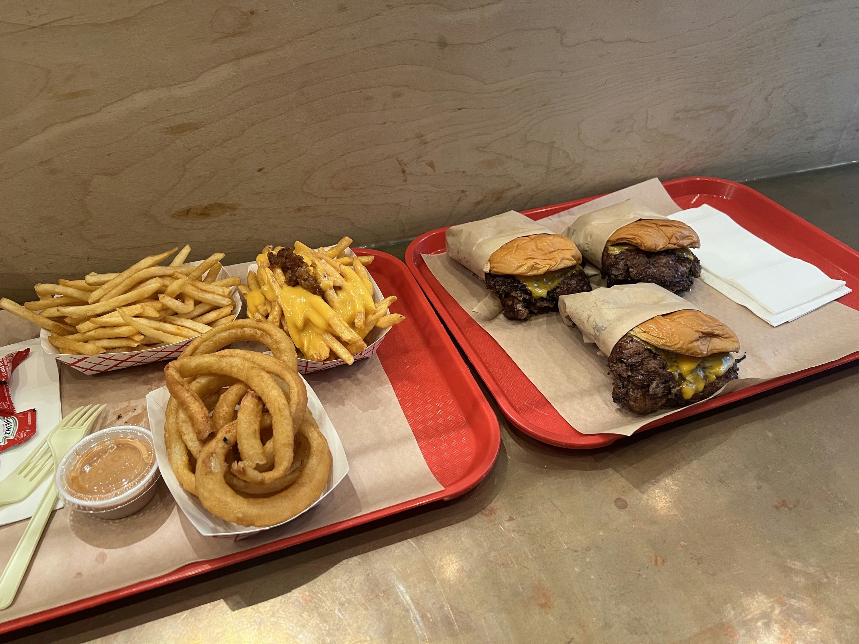Hamburger Project — Double “Oklahoma” Fried Onion Burger