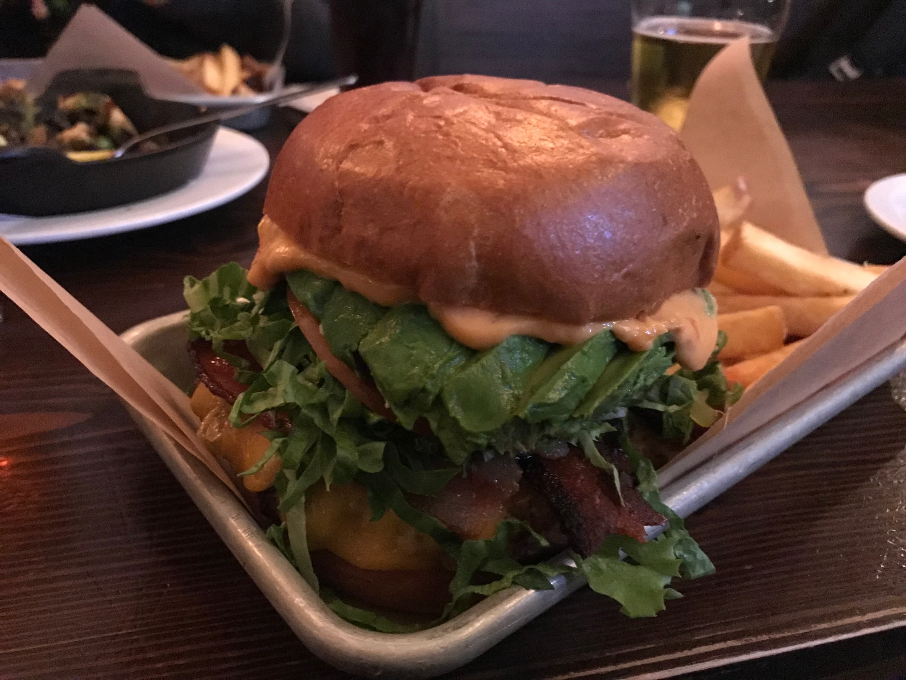 The Crafty Fox Ale House — Crafty Fox Cheeseburger