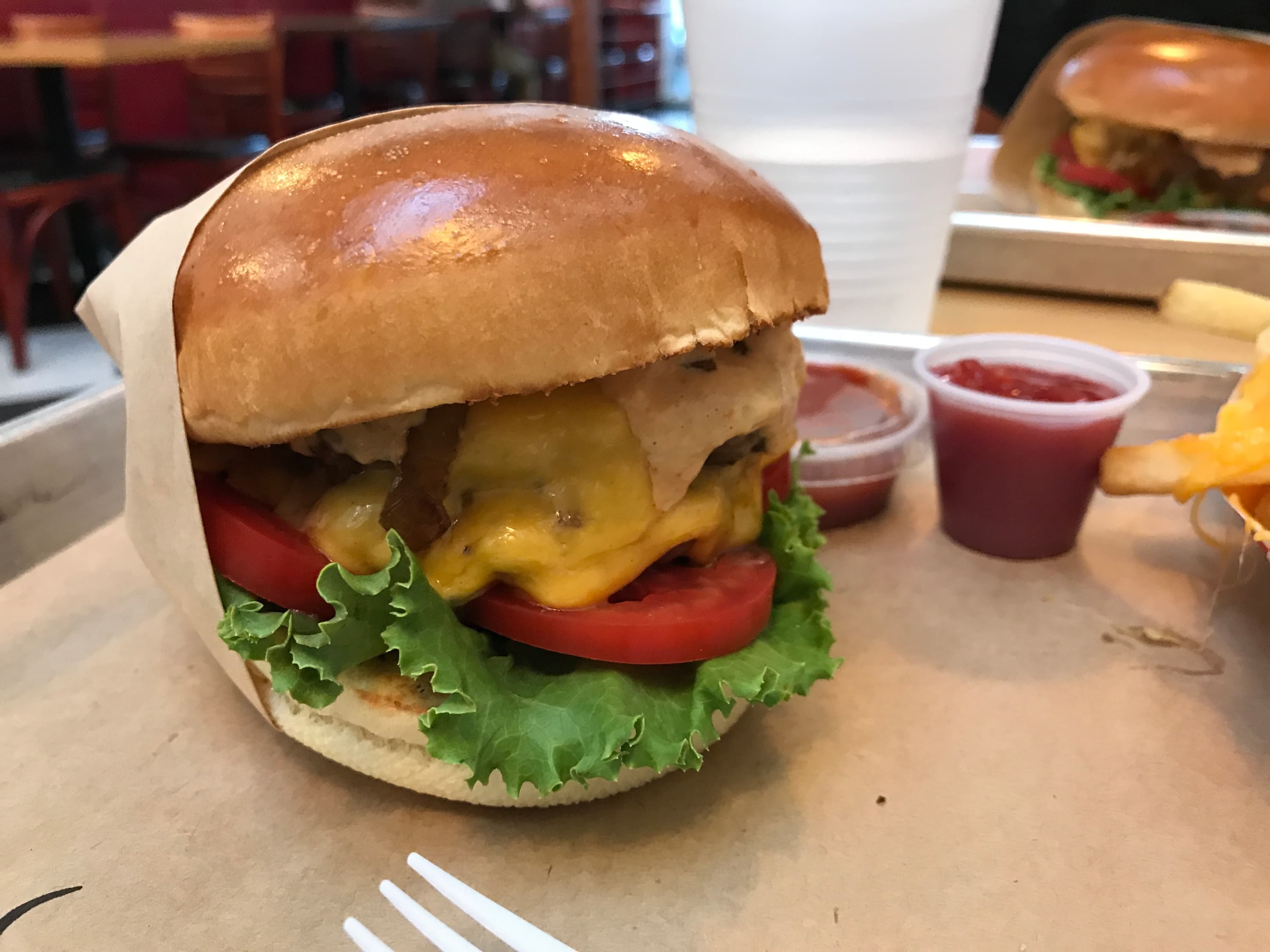 Calibur — Double Burger with Double American