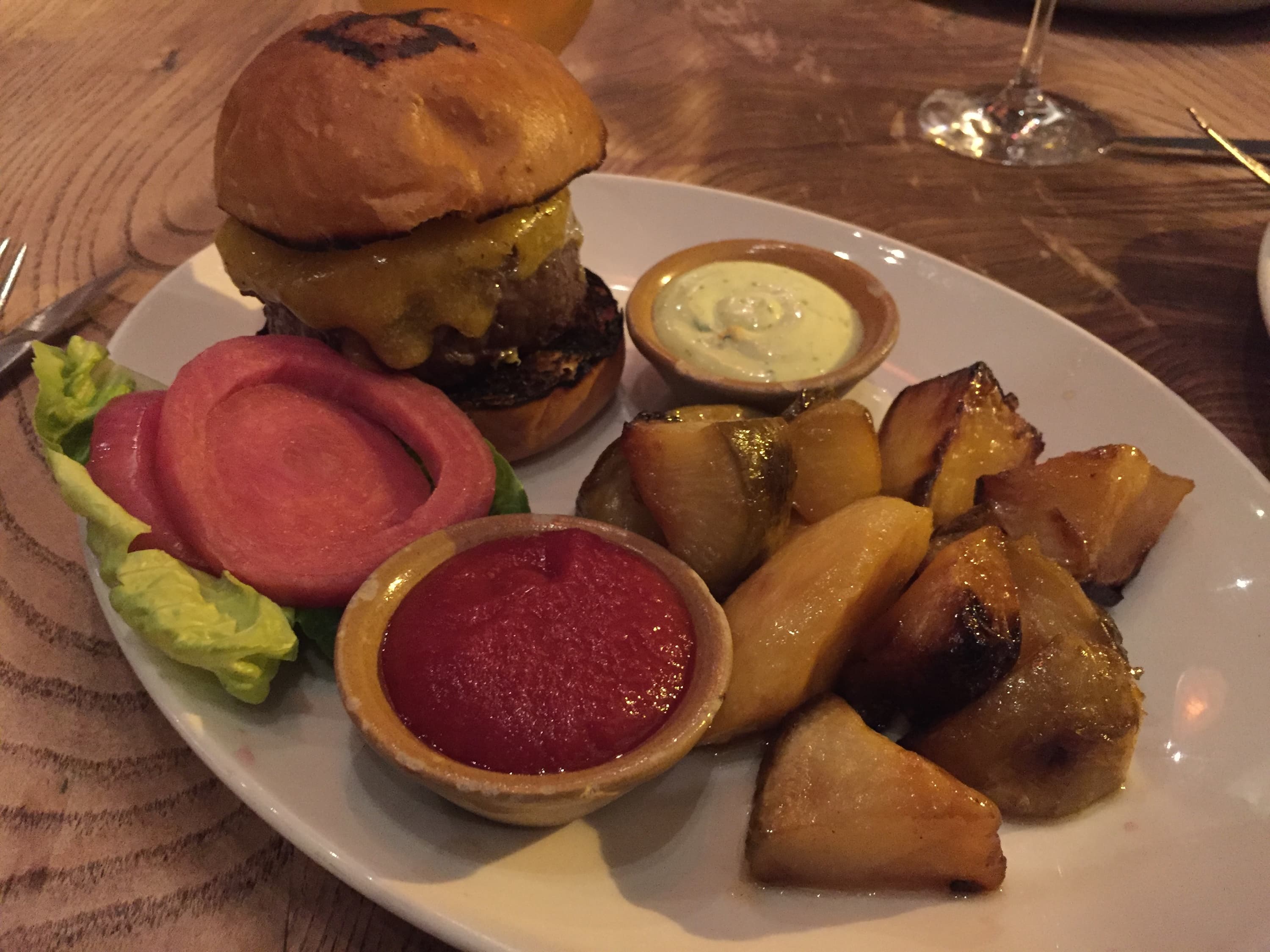NOPA — Wood Grilled Hamburger