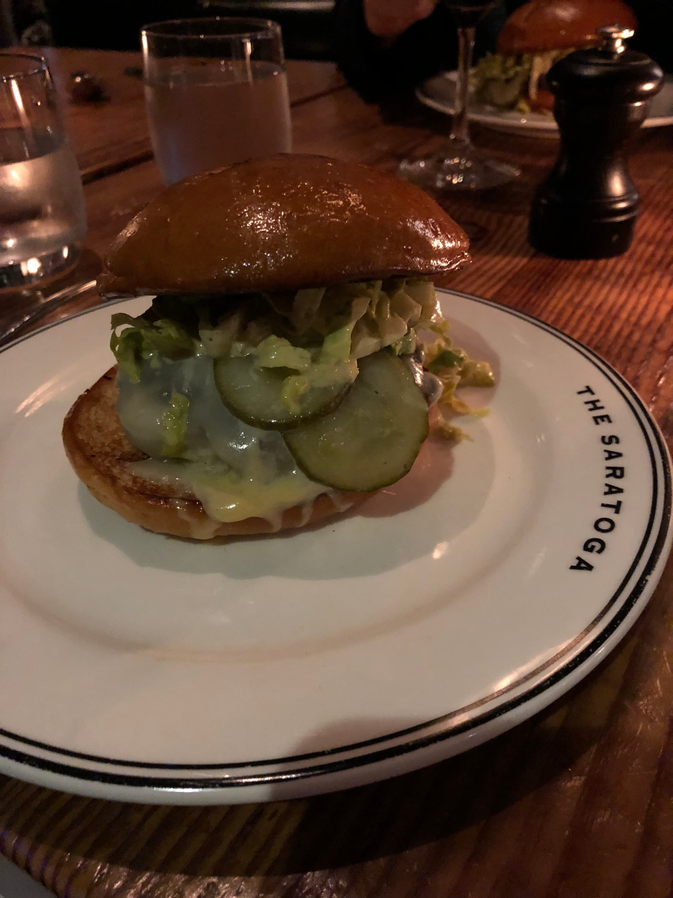 The Saratoga — The Saratoga Burger