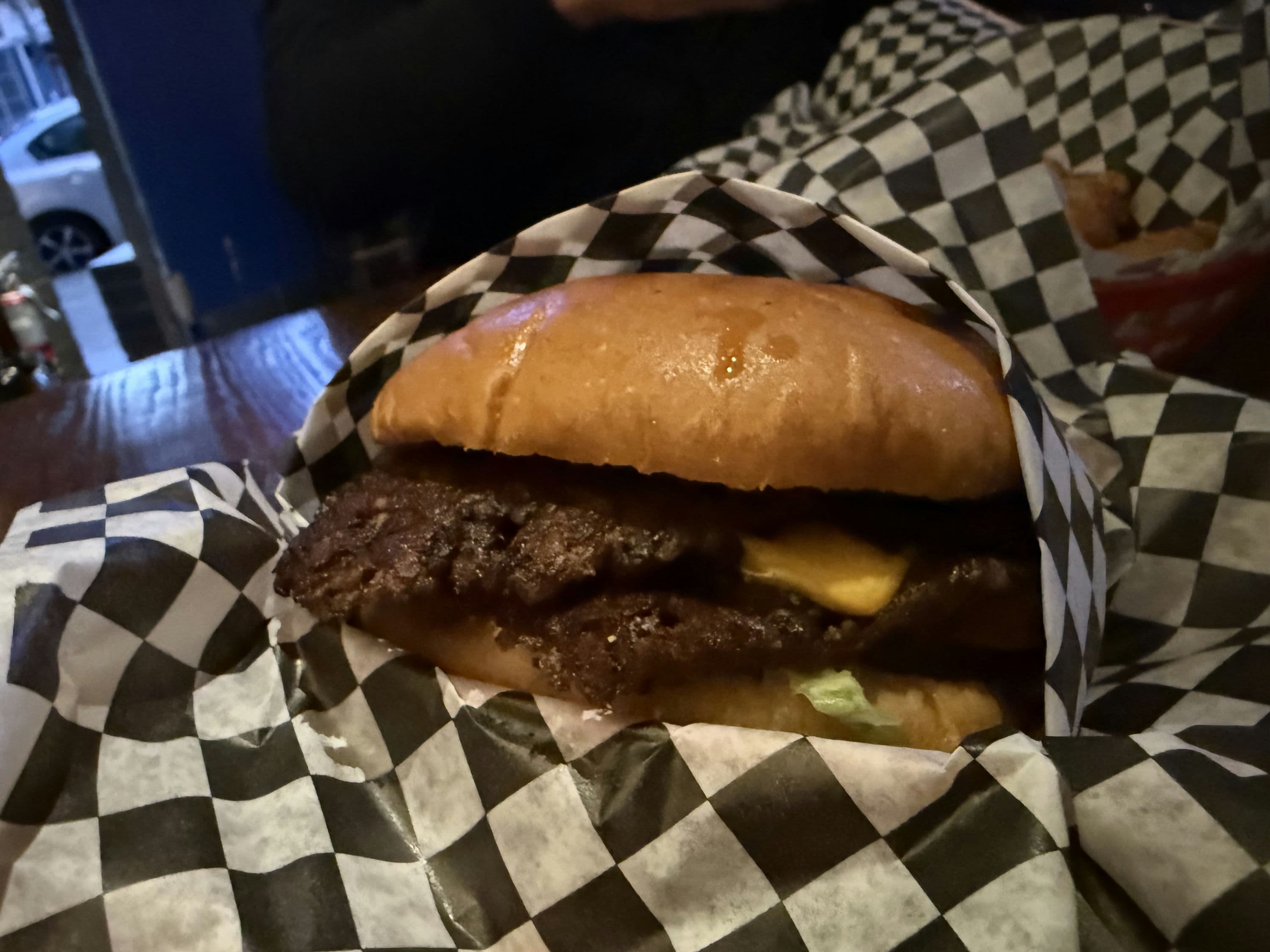 Flats Burger — Aji Inferno